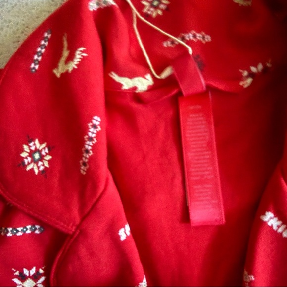 NWT SKIMS Sleep Long Sleeve Pajamas Sz Small - Picture 10 of 13